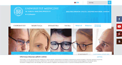 Desktop Screenshot of amp.edu.pl