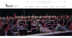 Desktop Screenshot of amp.org